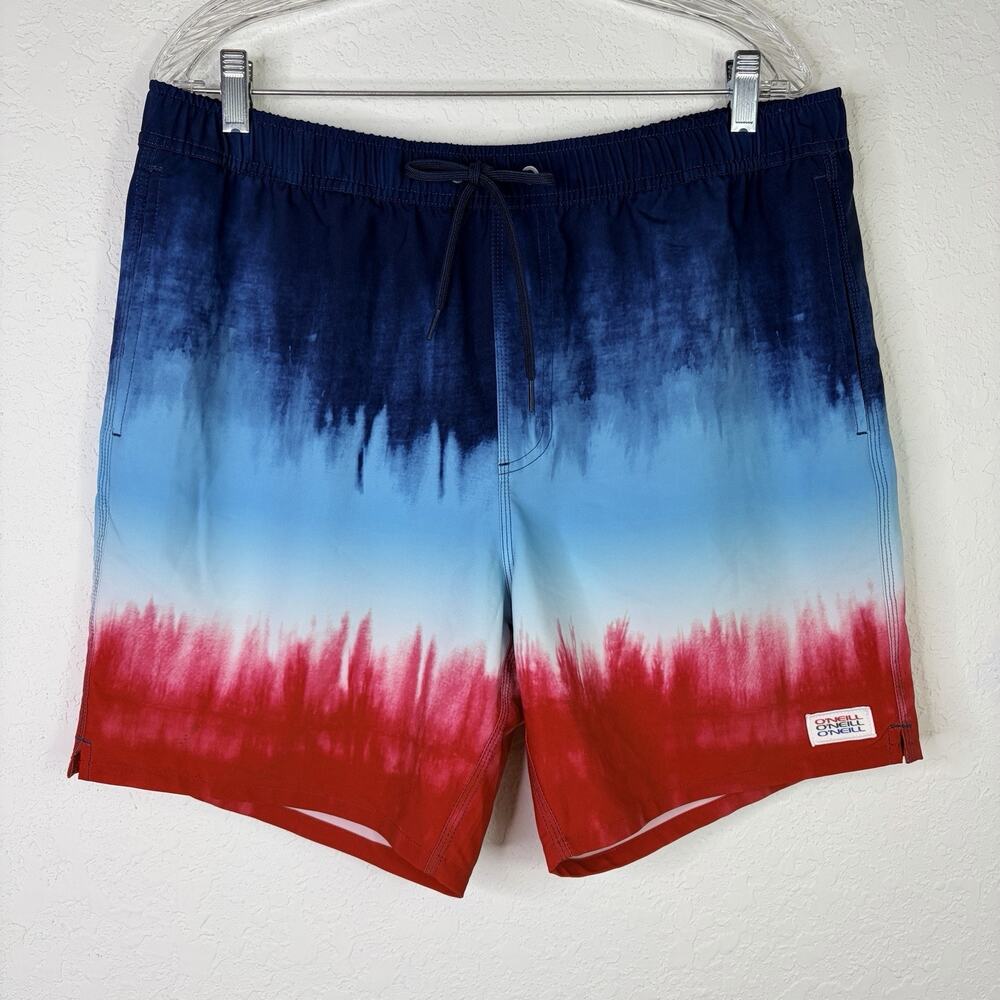 O’Neil Tie Dye Board Shorts Size XL Hyperfreak Stretch Hyperdry, summer, beach